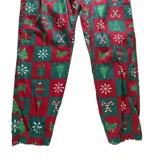 Iron Co. Christmas Holiday Jogger Pants Men’s Large Tapered - Picture 9 of 15